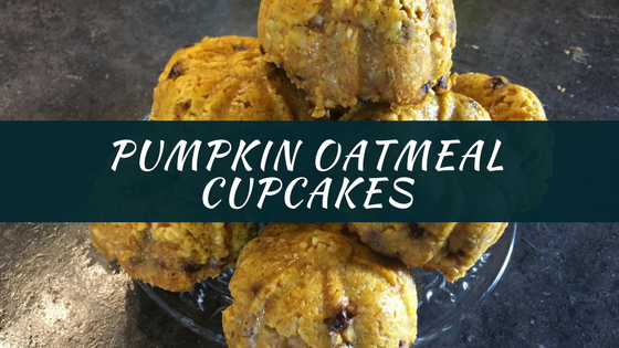 healthy pumpkin oatmeal cupcakes